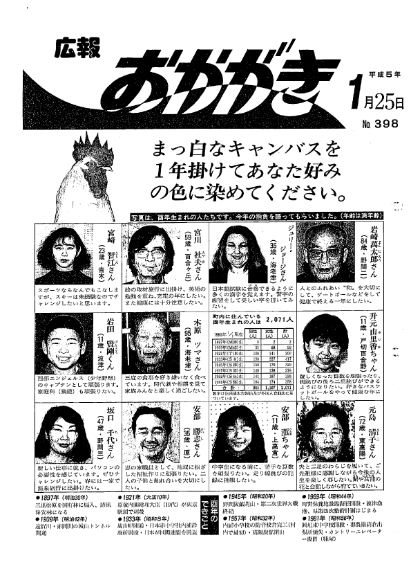 平成5年1月25日（398号）