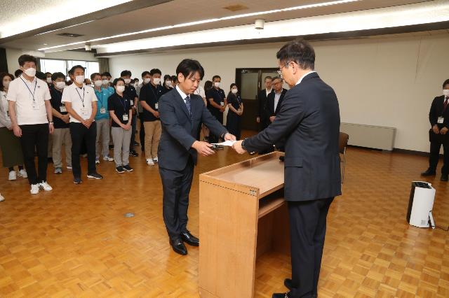 令和６年６月入庁式