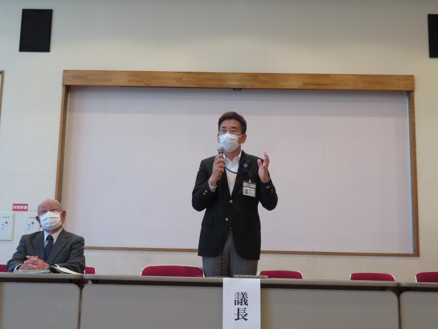 岡垣町自治区長会総会1