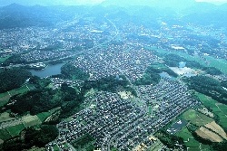 岡垣町航空写真